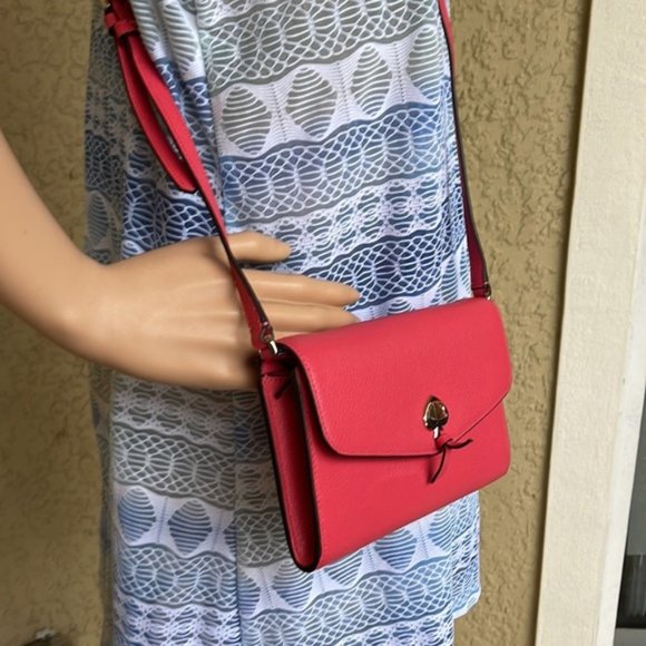 Kate Spade Marti Wallet Crossbody Pink - Picture 14 of 15